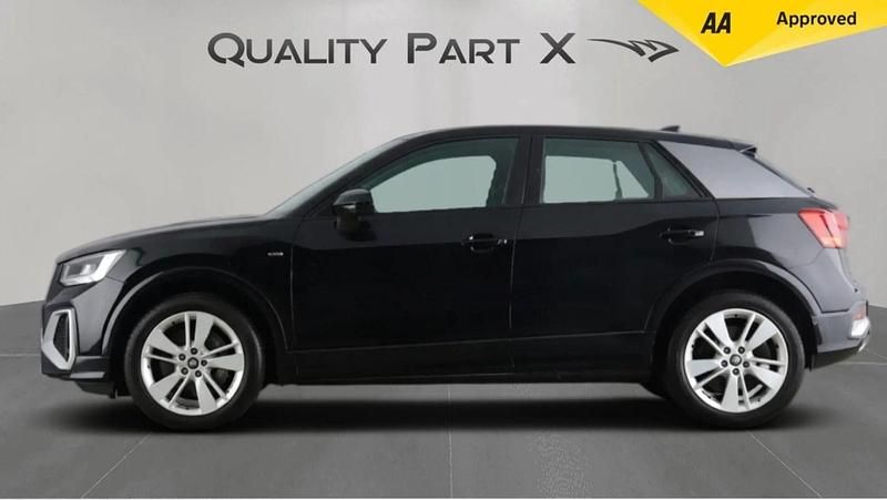 Begagnad Audi Q2 S-Line 110 HK (80 kW) 2021 Svart SUV