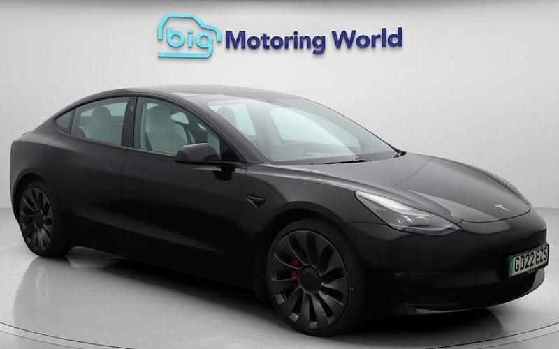 Used 2023 Tesla Model 3 Performance Sedan | £26,300 (Expensive) - Image 1/4