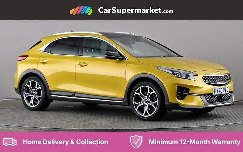 Yellow Used 2020 Kia XCeed First Edition SUV | £15,997 (Fair price) - Image 1/4