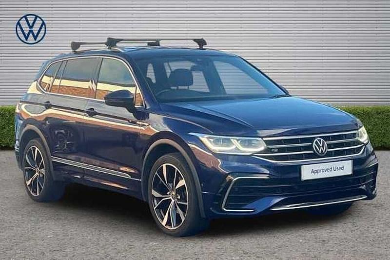 Used VW Tiguan Allspace Elegance 150 HP (110 kW) 2022 Blue SUV