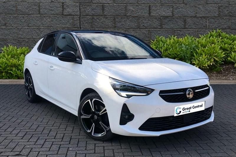 Used Vauxhall Corsa SRi 100 HP (73 kW) 2021 White Hatchback