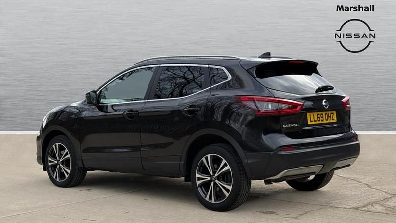 Used Nissan Qashqai N-Connecta 160 HP (117 kW) 2019 Black SUV