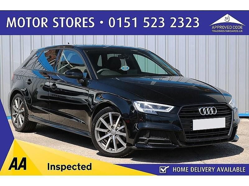 Used Audi A3 Black Edition 2019 Black Hatchback