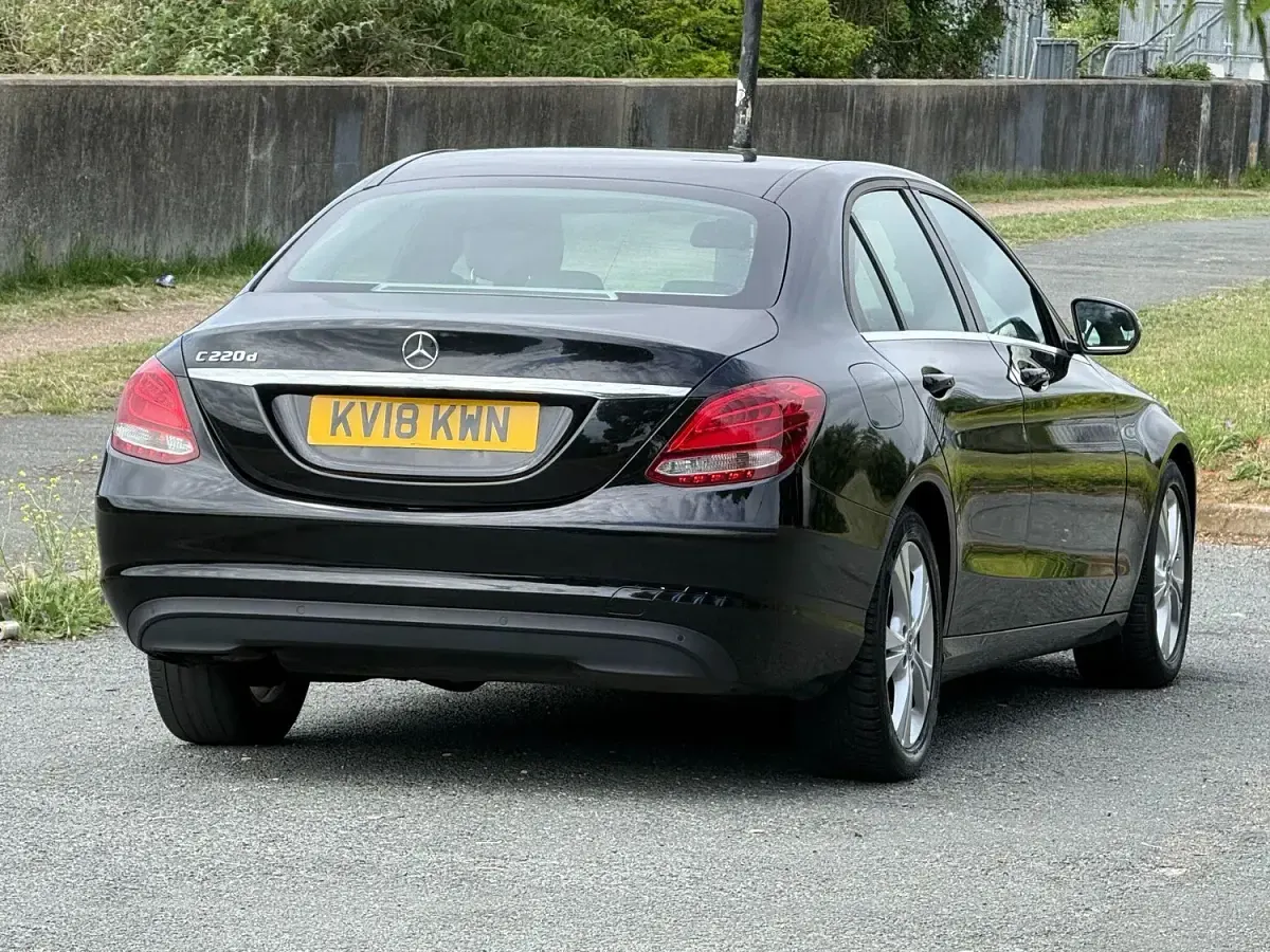 Used Mercedes C220 Executive 2018 Black Sedan