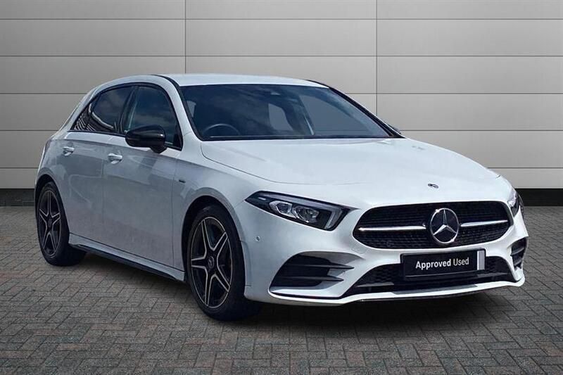 White Used 2022 Mercedes A180 Executive Hatchback | £20,995 (Fair price) - Image 1/4