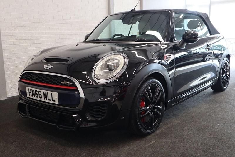 Black Used 2016 Mini John Cooper Works Cabriolet Cabriolet | £11,999 (Fair price) - Image 1/4