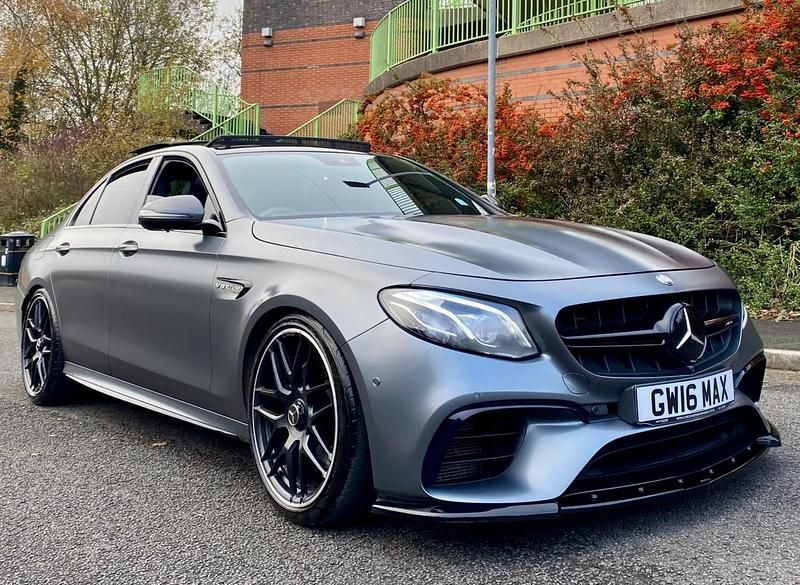 Used Mercedes E63 AMG Premium 820 HP (603 kW) 2017 Grey Sedan