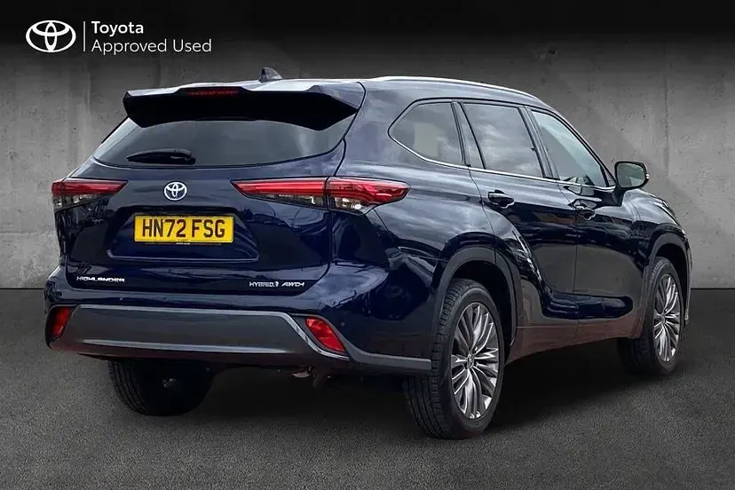 Used Toyota Highlander 244 HP (179 kW) 2022 Blue SUV