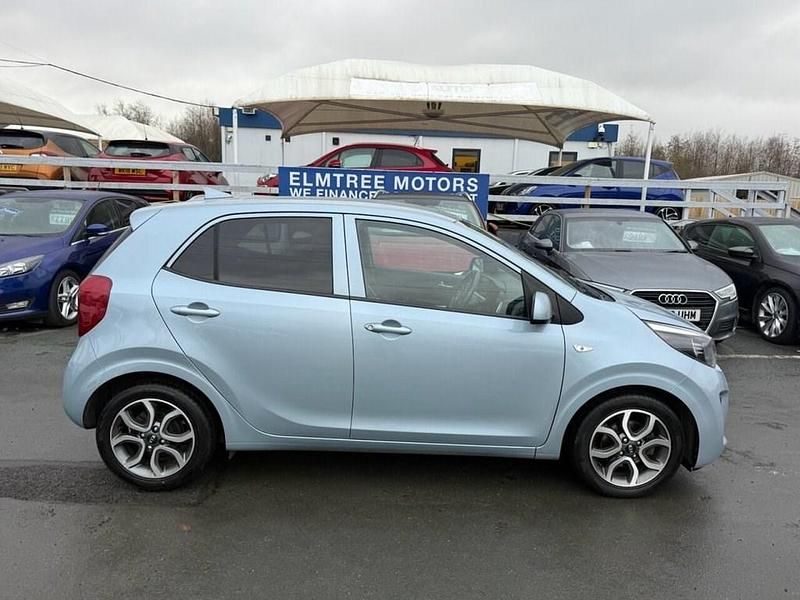 Used Kia Picanto 66 HP (48 kW) 2019 Blue Hatchback