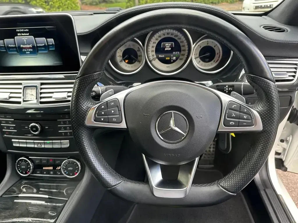 Used Mercedes CLS350 AMG Line Premium 258 HP (189 kW) 2016 White Coupe