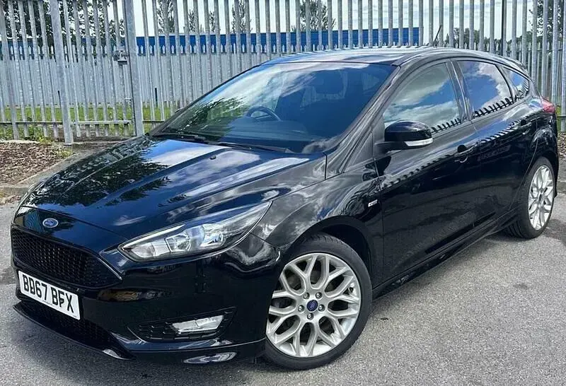 Used Ford Focus ST-Line 150 HP (110 kW) 2017 Black Hatchback