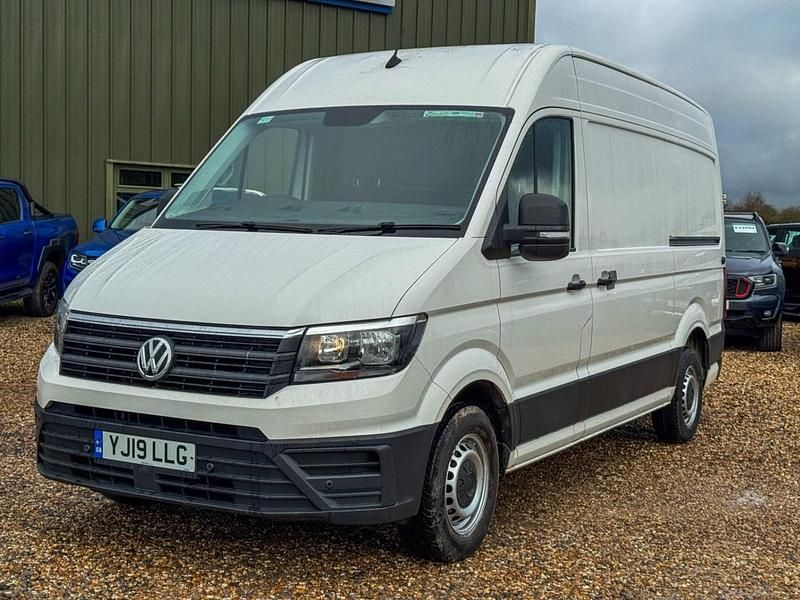 Used VW Crafter Trendline 102 HP (75 kW) 2019 White Van