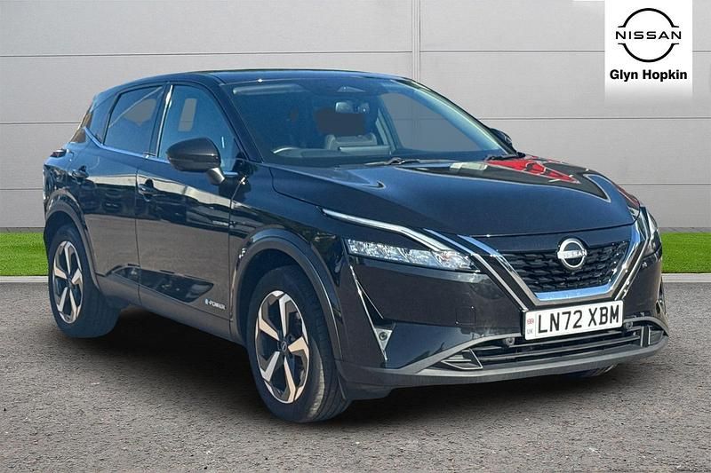 Black Used 2023 Nissan Qashqai N-Connecta SUV | £22,952 (Fair price) - Image 1/4