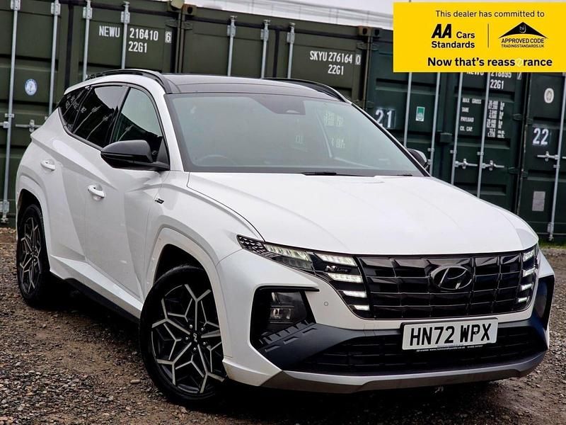 Used Hyundai Tucson N Line 230 HP (169 kW) 2022 White SUV