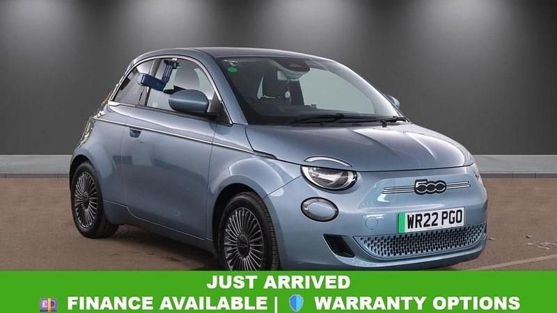 Used Fiat 500e Icon 86 kW (118 HP) 2022 Blue Hatchback
