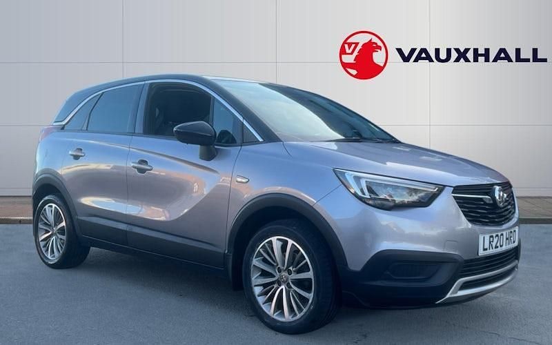 Used Vauxhall Crossland X SRi 131 HP (96 kW) 2020 Grey SUV