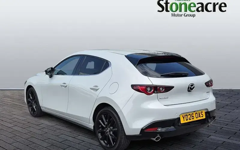 Used Mazda 3 Homura-Line 186 HP (136 kW) 2025 White Hatchback