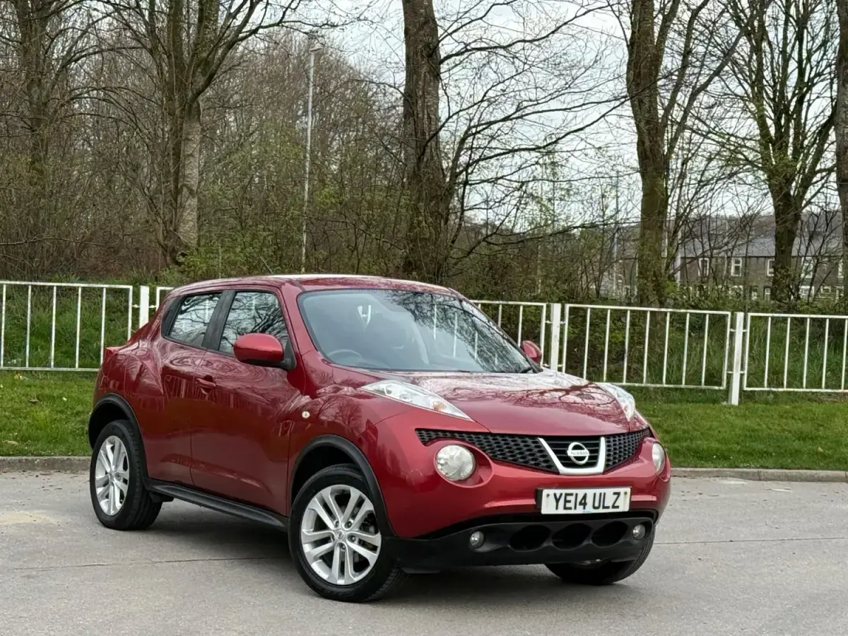 Używany Nissan Juke Acenta 2014 Czerwony SUV