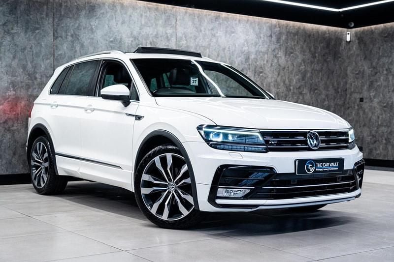 Used VW Tiguan R-line 150 HP (110 kW) 2017 White SUV
