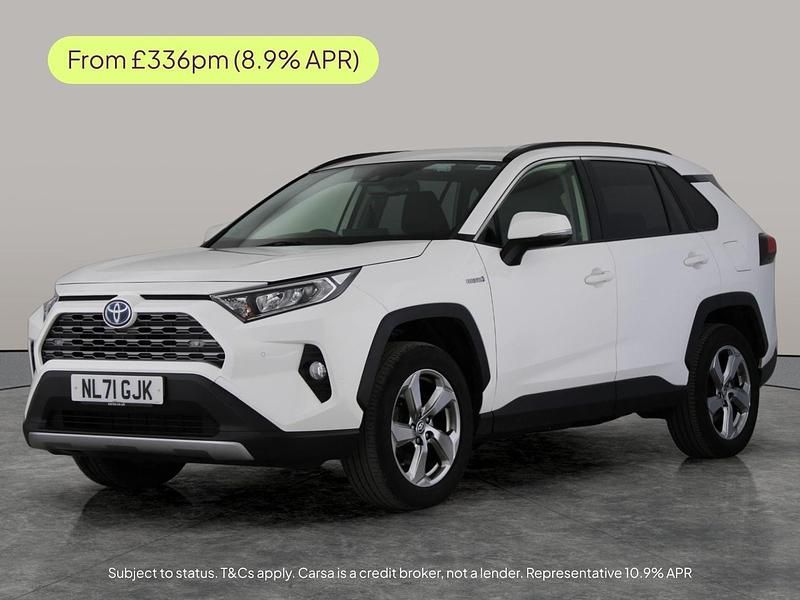 Used Toyota RAV4 Hybrid Design 222 HP (163 kW) 2021 White SUV
