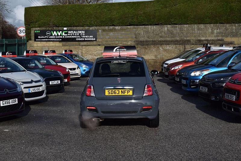 Used Fiat 500 S 69 HP (50 kW) 2013 Grey Hatchback
