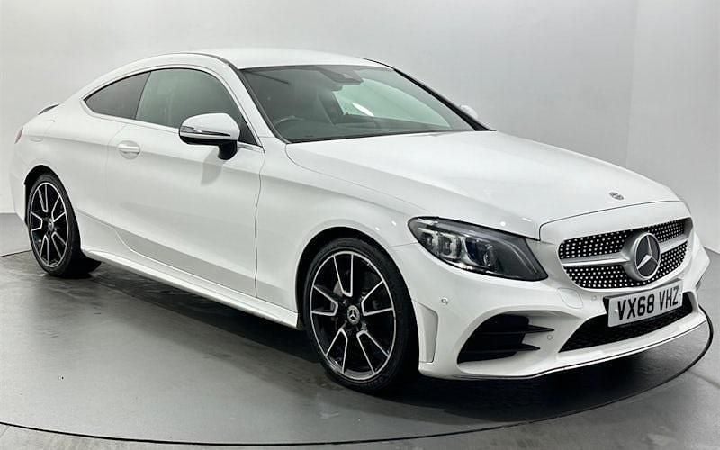 Used 2020 Mercedes C300 AMG Line Premium Coupe | £17,562 (Good price) - Image 1/3
