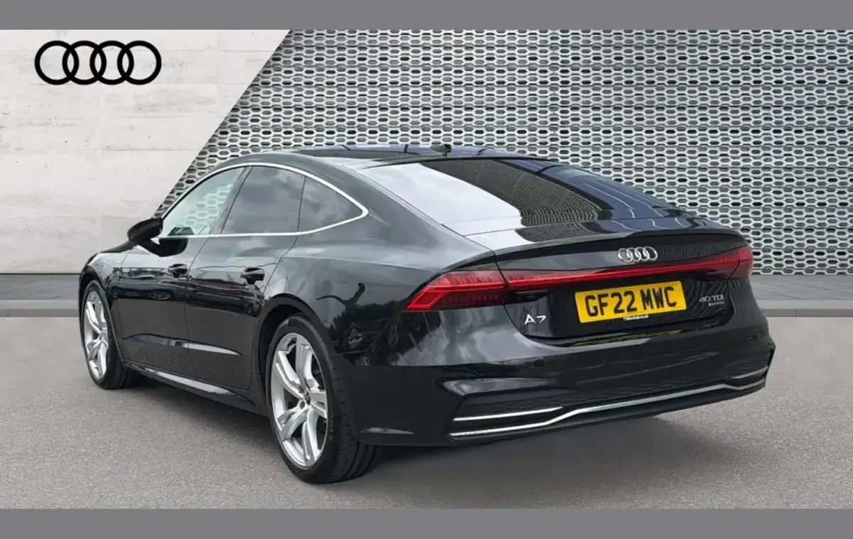 Used Audi A7 S-Line 204 HP (150 kW) 2022 Black Sedan