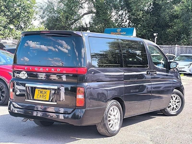 Used Nissan Elgrand 2008 Black MPV