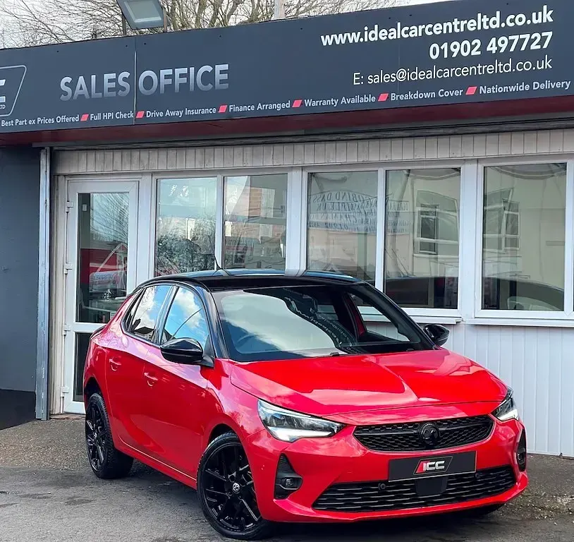 Second-hand Vauxhall Corsa-e Edition 100 kW (136 CP) 2022 Roșu Hatchback