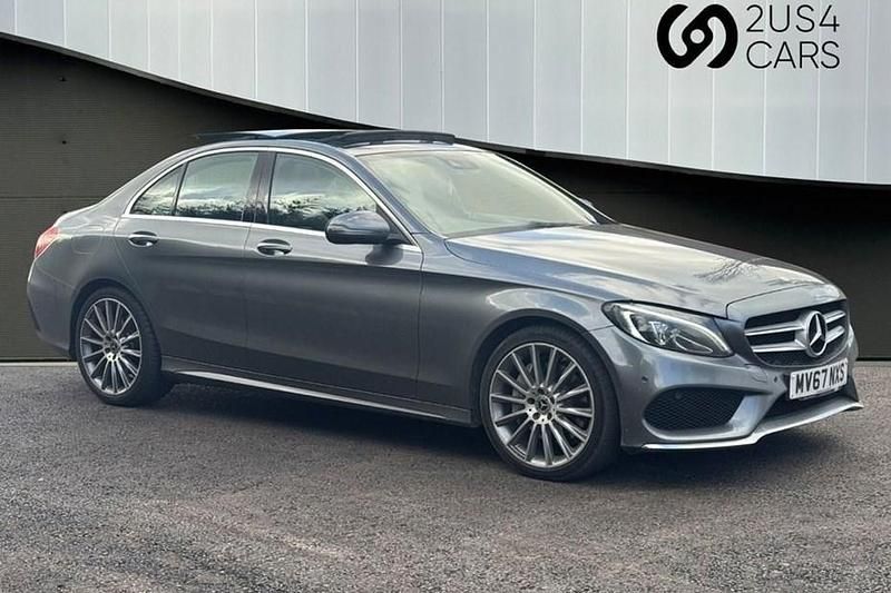 Used Mercedes C300 AMG Line Premium Plus 2017 Grey Sedan