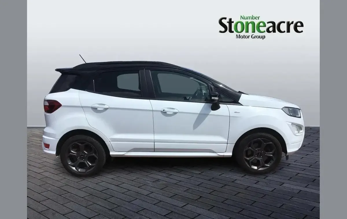 Used Ford Ecosport ST-Line 125 HP (91 kW) 2019 White SUV