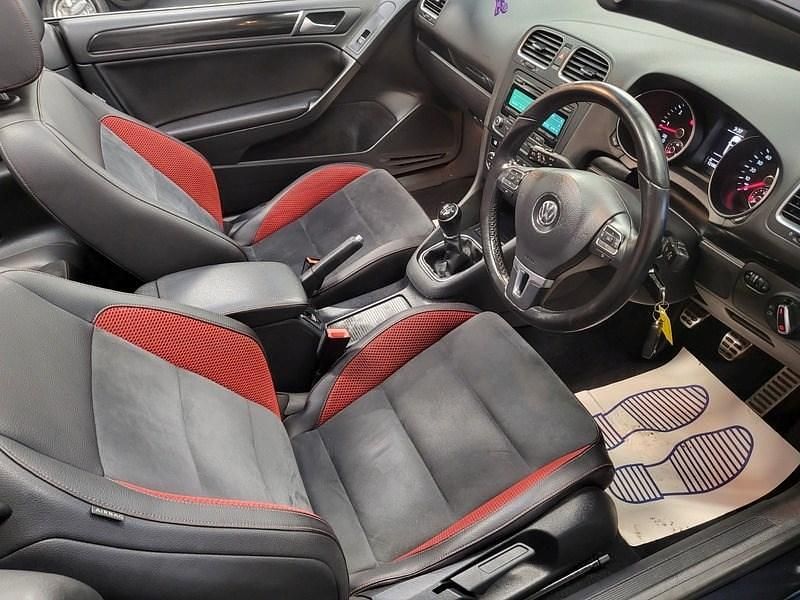 Used VW Golf Cabriolet GT 140 HP (102 kW) 2014 Black Cabriolet