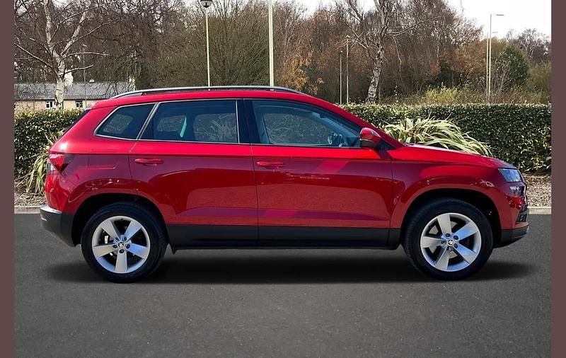 Used Skoda Karoq SE 150 HP (110 kW) 2019 Red SUV