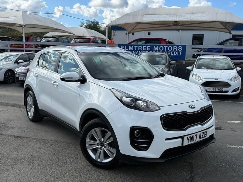 White Used 2017 Kia Sportage Turbo SUV | £7,499 (Fair price) - Image 1/4
