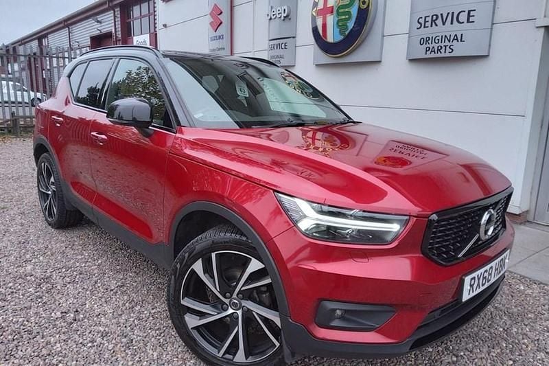 Red Used 2018 Volvo XC40 R-Design Pro SUV | £13,388 (Fair price) - Image 1/1