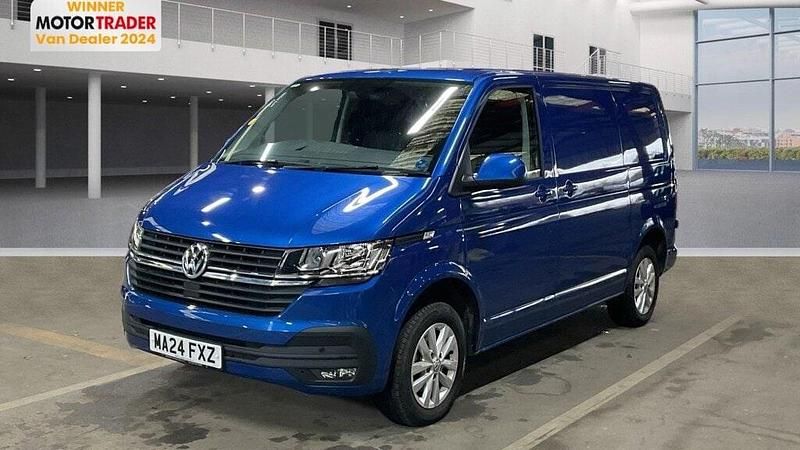 Blue Used 2024 VW Transporter Highline Van | £33,994 (Fair price) - Image 1/4