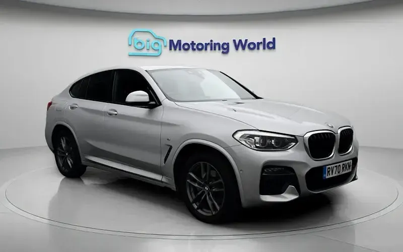 Used BMW X4 M Sport 190 HP (139 kW) 2020 Silver SUV