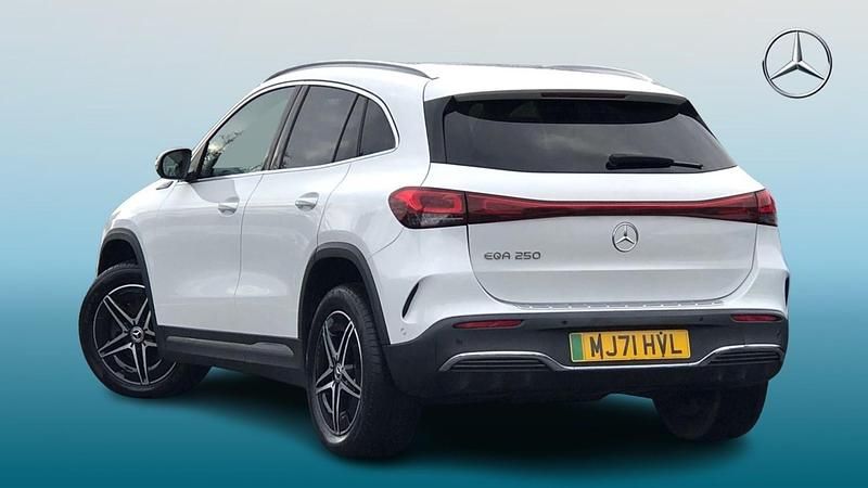 Used Mercedes EQA250 AMG line 139 kW (190 HP) 2021 White SUV