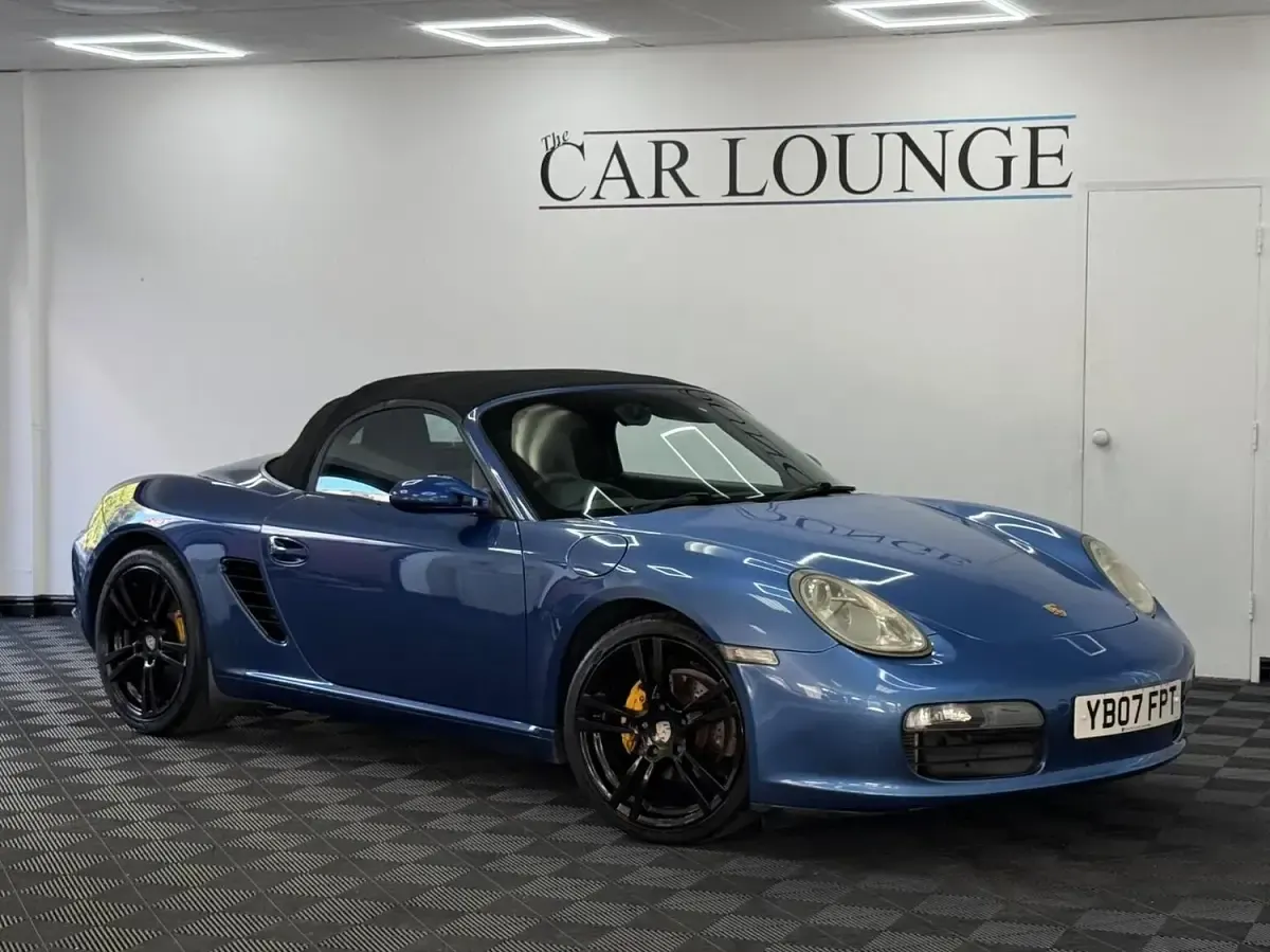 Used Porsche Boxster 245 HP (180 kW) 2007 Blue Cabriolet