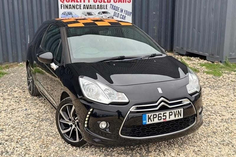 Black Used 2015 DS Automobiles DS3 Hatchback | £2,490 (Good price) - Image 1/1