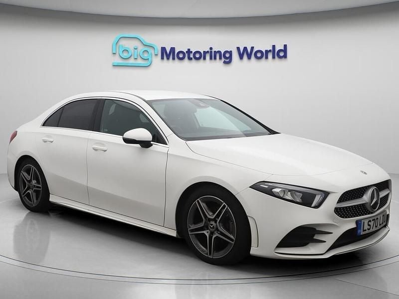 White Used 2020 Mercedes A180 AMG line Sedan | £16,000 (Fair price) - Image 1/4