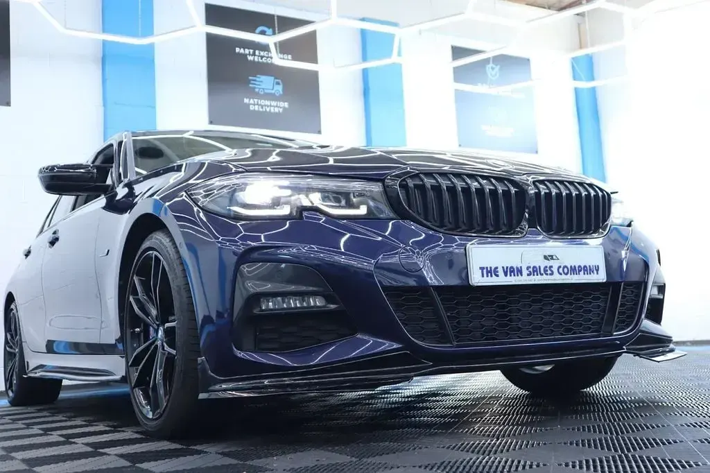 Used BMW 330e M Sport 292 HP (214 kW) 2022 Blue Sedan