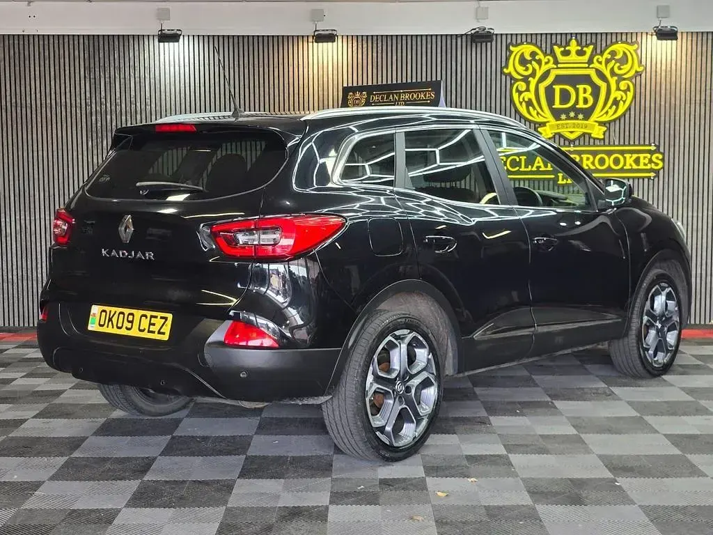 Begagnad Renault Kadjar Dynamique 110 HK (80 kW) 2015 Svart SUV