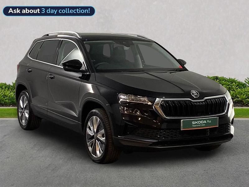 Black Used 2025 Skoda Karoq SE L SUV | £27,685 (A bit pricey) - Image 1/2