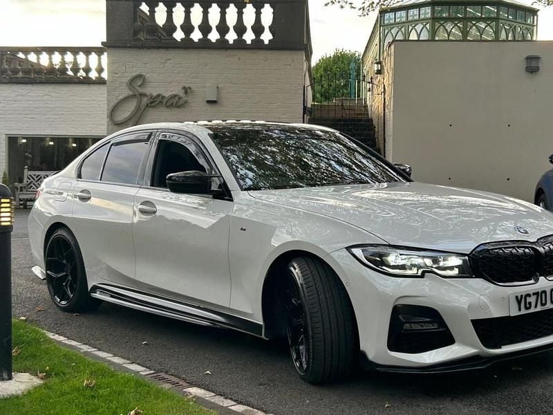 White Used 2020 BMW 320 M Sport Sedan | £17,999 (Fair price) - Image 1/4