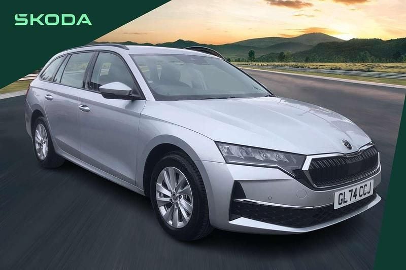 Silver Used 2024 Skoda Octavia SE Technology Estate | £23,399 (Good price) - Image 1/4