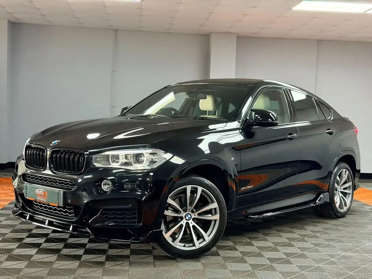 Used BMW X6 M Sport 258 HP (189 kW) 2016 Black SUV