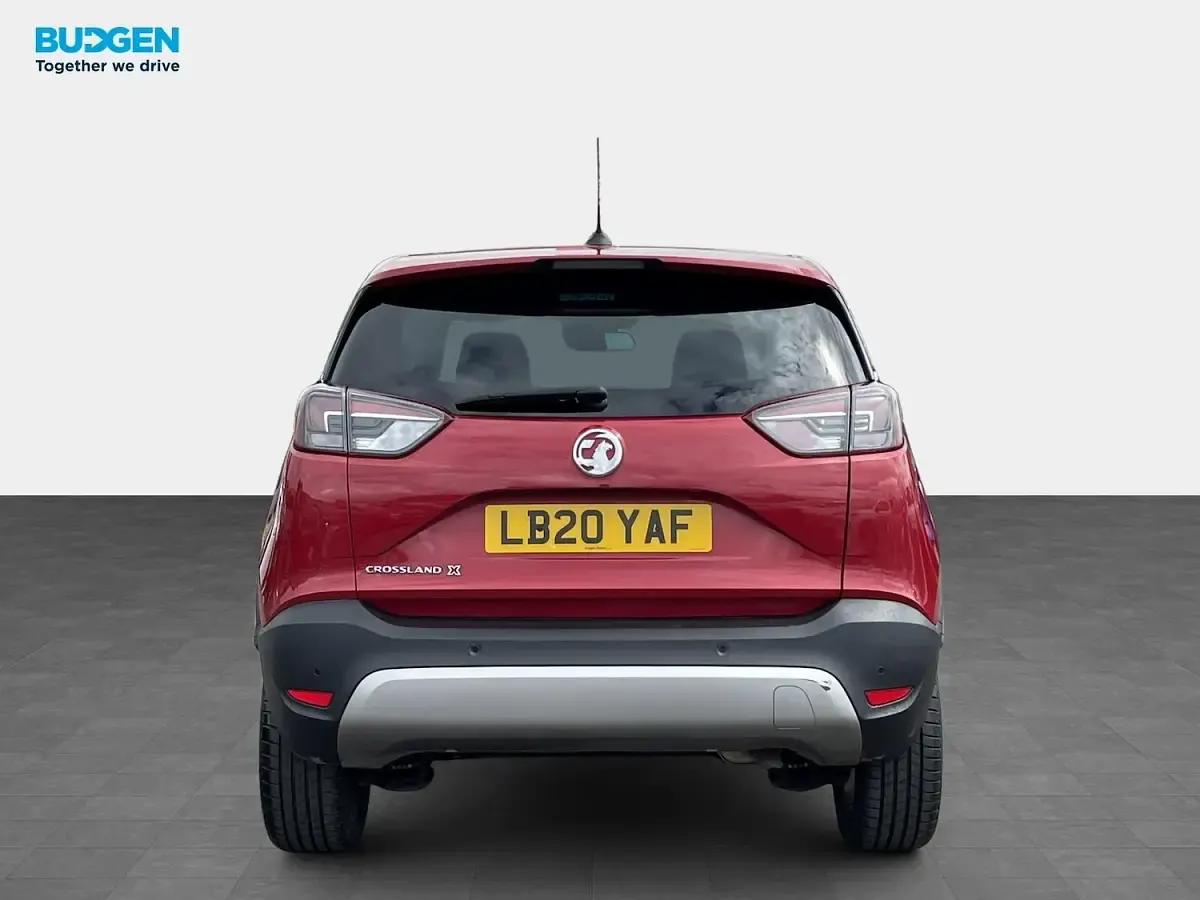 Used Vauxhall Crossland X Elite 130 HP (95 kW) 2020 Red SUV