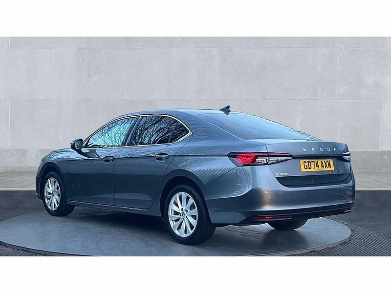 Used Skoda Superb SE Technology 110 HP (80 kW) 2025 Graphite grey metallic Hatchback