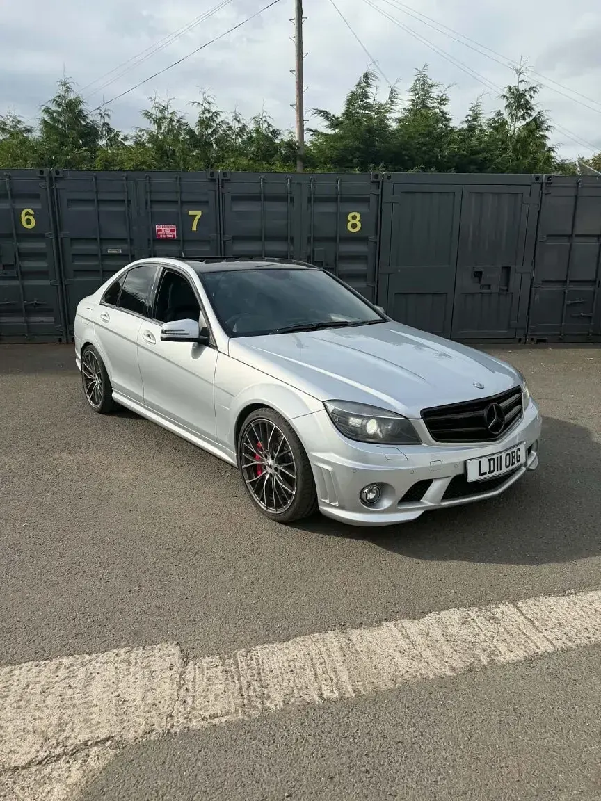 Used Mercedes C63 AMG AMG 2011 Silver Sedan
